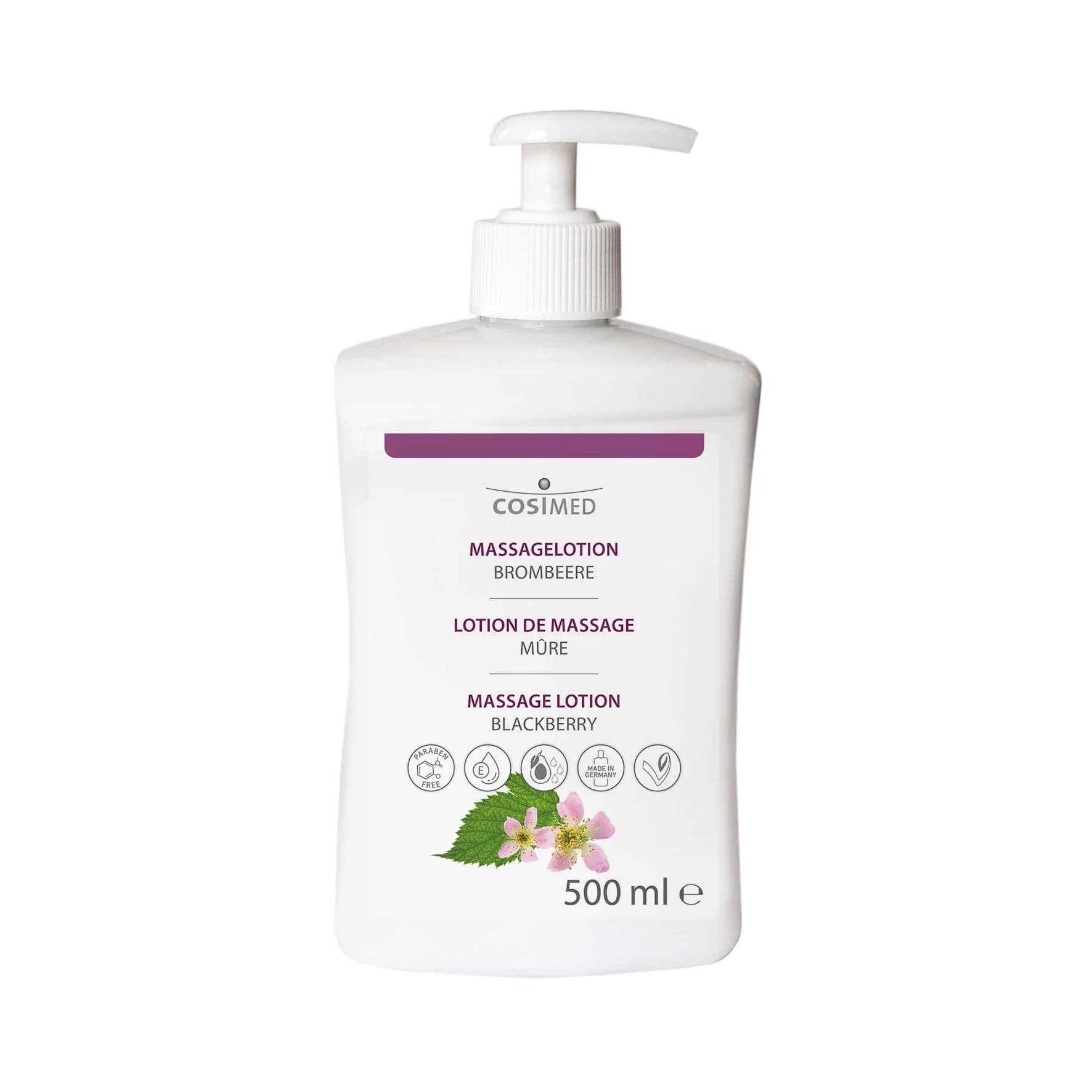 Cosimed Massage Lotion 500 ml Brombær 3