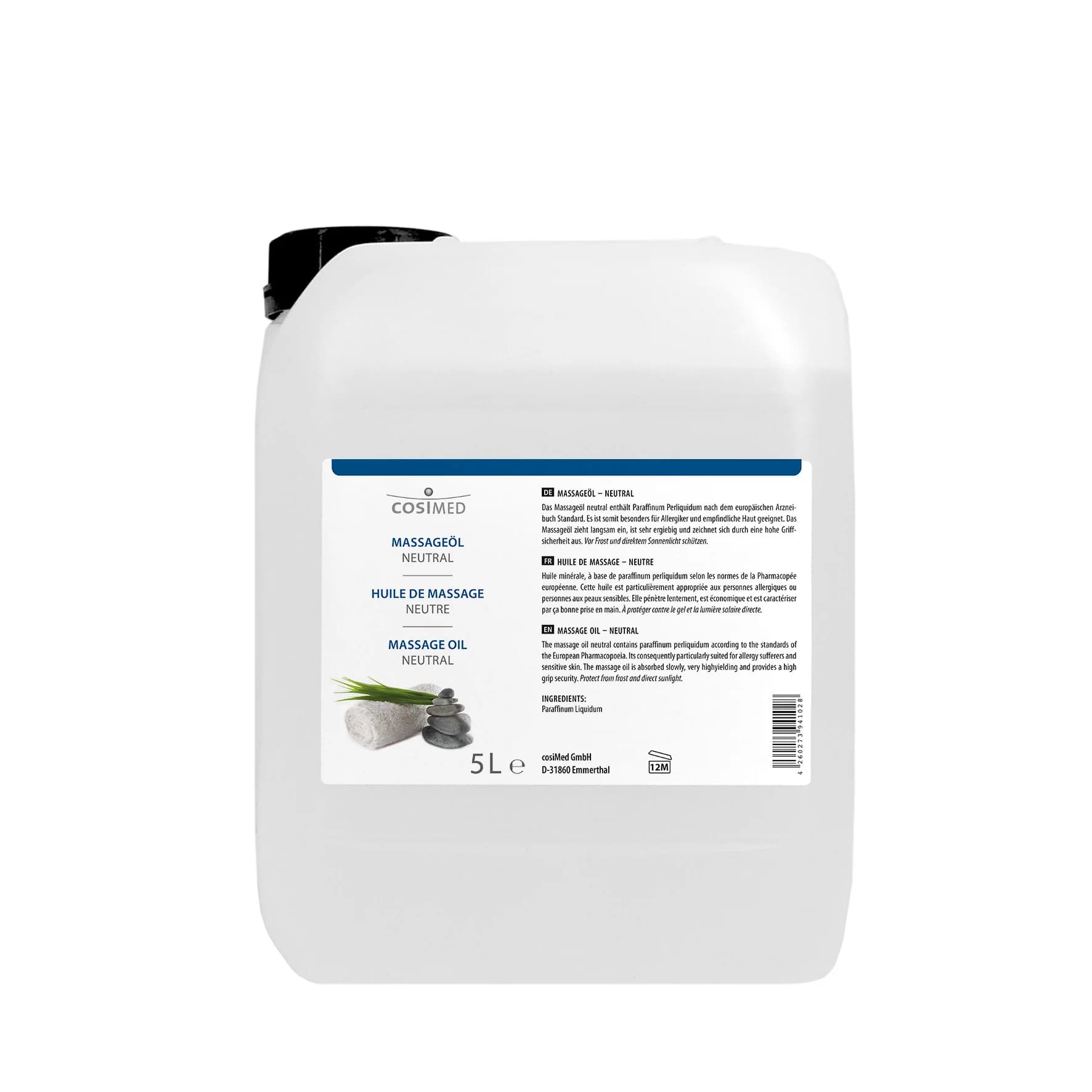 Cosimed massageolie neutral 5000 ml 3