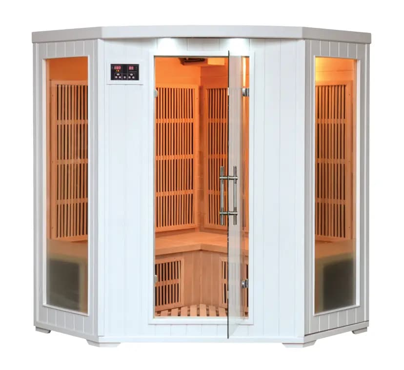 Lotus Infrarød sauna 3-4 pers / Hjørnemodel 2