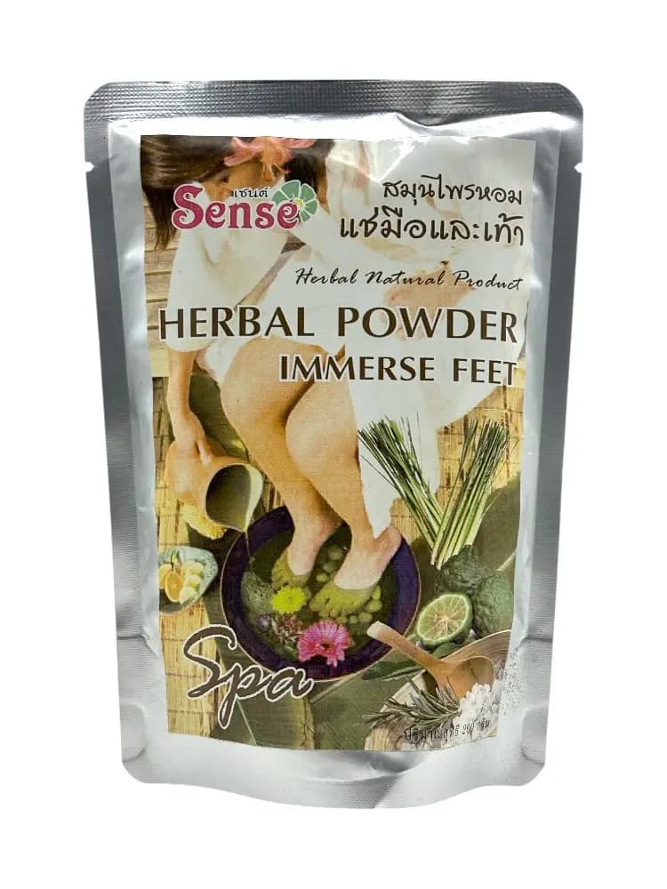 Sense Natur Urte Fodbadspulver 200 gr. 2