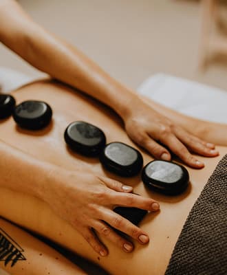 Hot stone massage